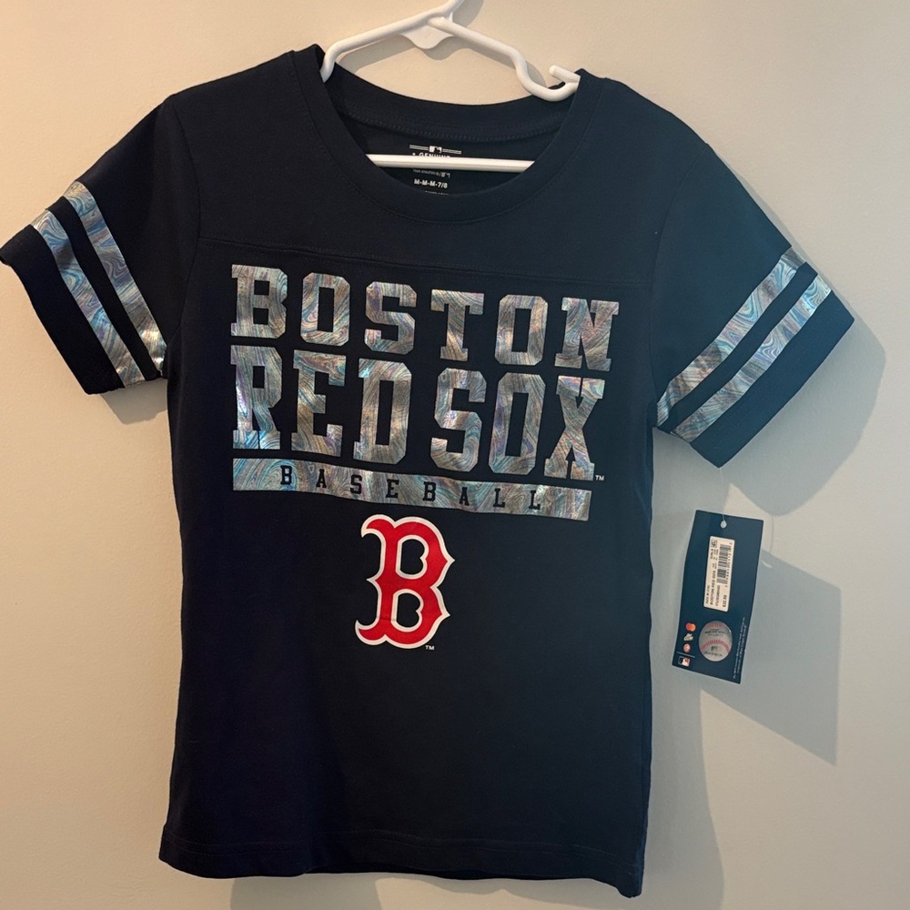 Boston Red Sox Kids Navy Tee